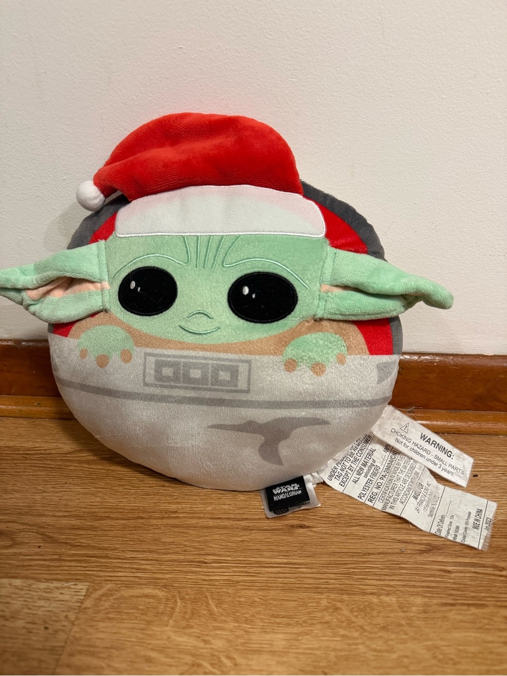 Star Wars Mandalorian Nogginz Holiday Nights Pillow Grogu Baby Yoda Kids 10”